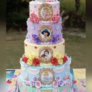 Disney Princess Fake Cake