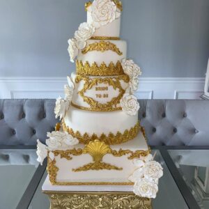 Fake Wedding Cake (5 Tiers)