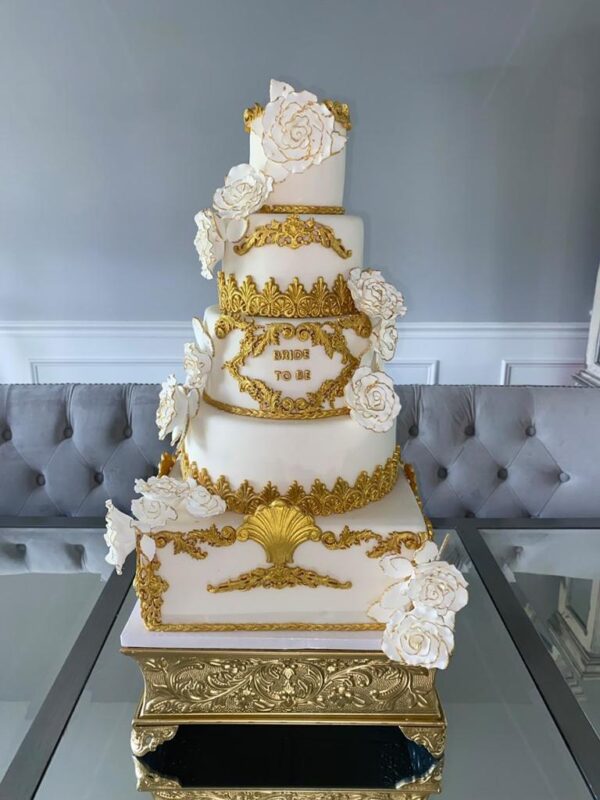 Fake Wedding Cake (5 Tiers)